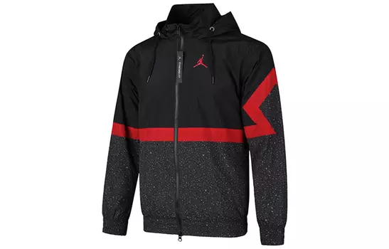 Джордан Мужская куртка Jordan, цвет Black/Red
