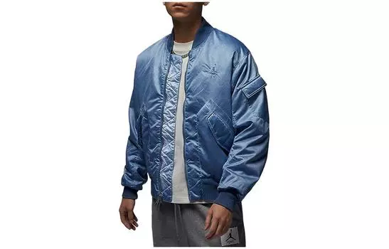 Джордан Мужская куртка Jordan, цвет Blue