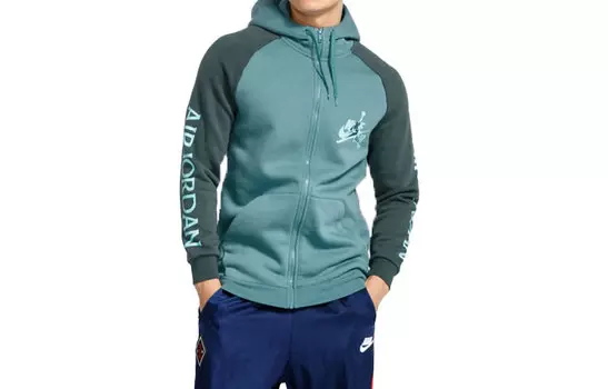 Джордан Мужская куртка Jordan, цвет Blue