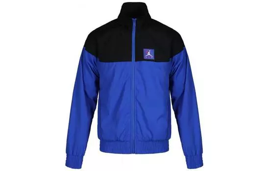 Джордан Мужская куртка Jordan, цвет Blue/Black