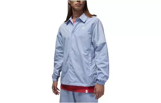Джордан Мужская куртка Jordan, цвет Blue/Gray