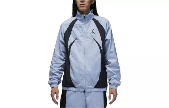 Джордан Мужская куртка Jordan, цвет Blue/Gray