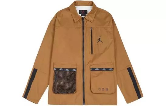 Джордан Мужская куртка Jordan, цвет Brown