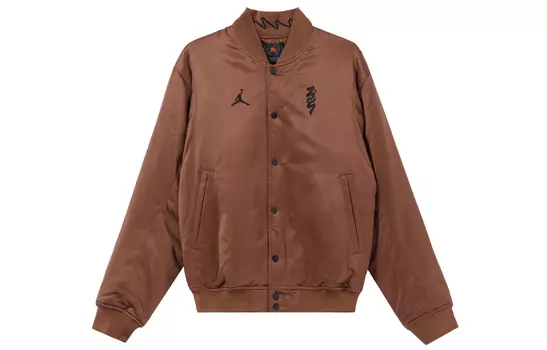 Джордан Мужская куртка Jordan, цвет Brown