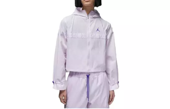 Джордан Женская куртка Jordan, цвет Microgrape purple