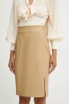 ДЖОРДЖИЯ юбка Guess, бежевый