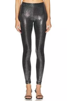 Джошуа Леггинс Isabel Marant, цвет Black & Silver