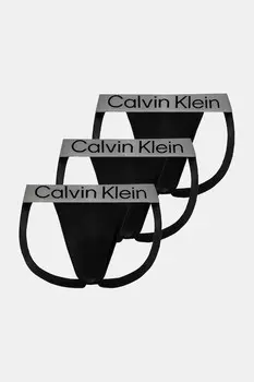 Джокстрап (3 шт.) Calvin Klein Underwear, черный