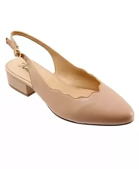 Джозелин Туфли на плоской подошве Trotters, бежевый