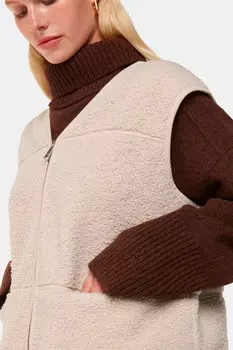 Джози флис жилет Whistles, бежевый