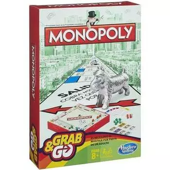 Джуего Монополия Grab & Go Hasbro