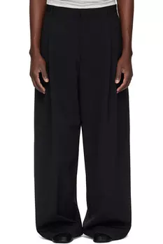 Джумбо брюки с широкими штанинами Lu'U Dan, черный