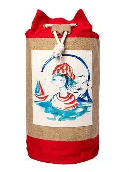 Джутовая сумка Denizcikiz Anemoss