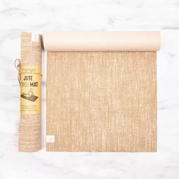 Джутовый коврик - Белый Myga, белый