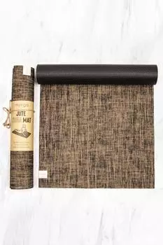 Джутовый коврик Myga, черный
