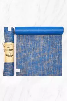 Джутовый коврик - синий Myga, синий