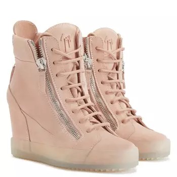 Джузеппе Занотти Крисс Ведж Giuseppe Zanotti, розовый