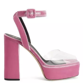 Джузеппе Занотти New Betty Plexi Giuseppe Zanotti, розовый