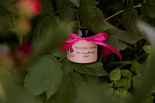 Dzikie ki, Мусс для тела - малиновая поляна, 60мл