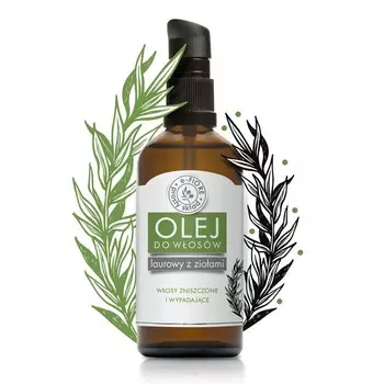 E-Fiore, Лосьон для кожи головы - интенсивный рост - Масло лавра с травами, 100мл