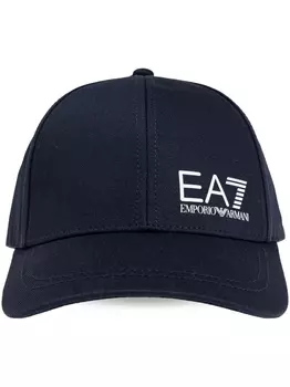 Ea7 Emporio Armani бейсболка с логотипом, синий