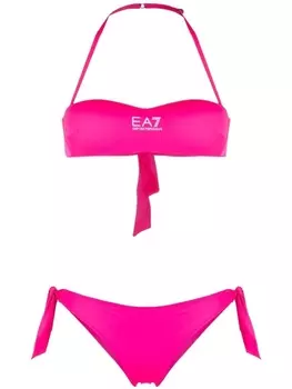 Ea7 Emporio Armani бикини с логотипом, розовый