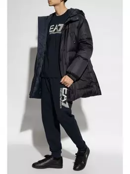 Ea7 Emporio Armani футболка с логотипом