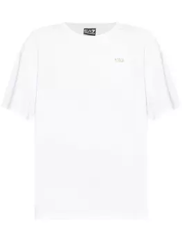 Ea7 Emporio Armani футболка с логотипом, белый