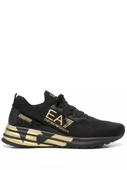 Ea7 Emporio Armani кроссовки Crusher Distance, черный