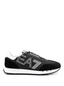 Ea7 Emporio Armani кроссовки с логотипом, черный