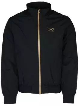 Ea7 Emporio Armani куртка с принтом, черный