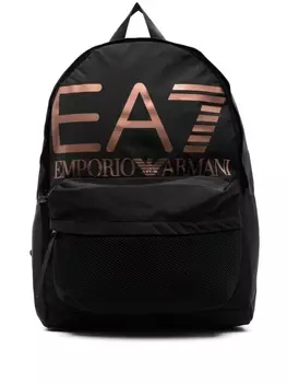 Ea7 Emporio Armani рюкзак с логотипом, черный