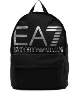Ea7 Emporio Armani рюкзак с логотипом, черный
