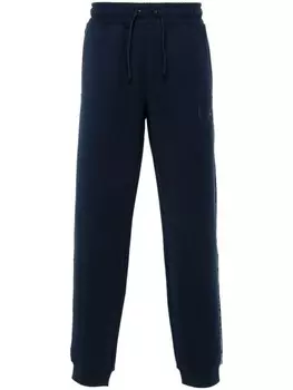 Ea7 Emporio Armani спортивные брюки с логотипом, синий