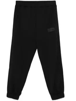 Ea7 Emporio Armani спортивные брюки с логотипом, черный