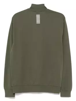 Ea7 Emporio Armani спортивный костюм на молнии, зеленый