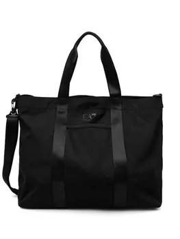 Ea7 Emporio Armani сумка с логотипом, черный