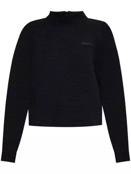 Ea7 Emporio Armani толстовка с логотипом, черный