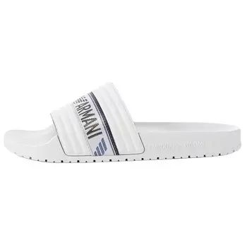 EA7 Шлепанцы мужские белые Emporio Armani
