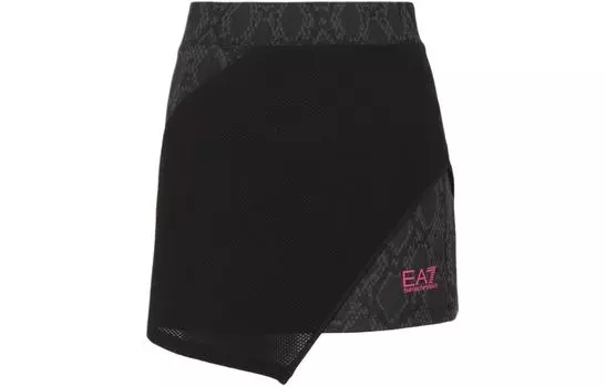 EA7 SS24 Повседневная короткая юбка женская EMPORIO ARMANI, белый