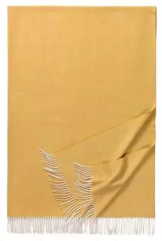 EAGLE PRODUCTS Плед из натуральной шерсти Boston gold 130x200, оранжевый