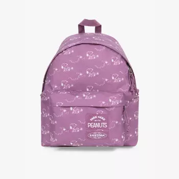 Eastpack x peanuts padded pak'r тканый рюкзак с графическим принтом Eastpak, розовый