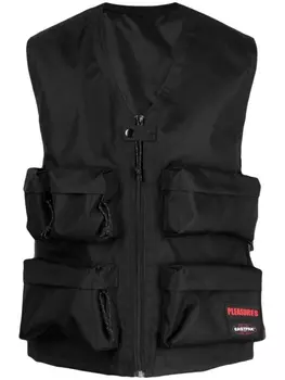 Eastpak жилет Spine из коллаборации с Pleasures, черный