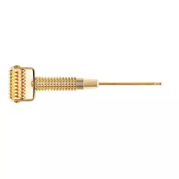 Easy Livin' 24K Gold Derma ролик для массажа лица, 1 шт.