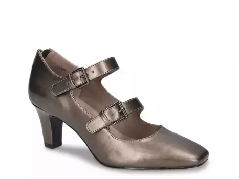 Easy Street Willis Mary Jane Pump, олово