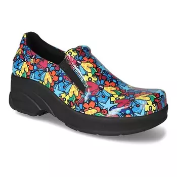 Easy Works от Easy Street ценит женскую рабочую обувь, цвет Trendy Garden Patent