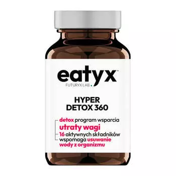 Eatyx, сжигатель жира, детокс, очищение за 15 дней, 60 капсул. Inna marka