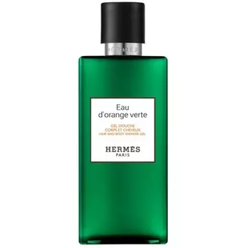 Eau D'orange Verte от Hermes Гель для душа для волос и тела 6,7 унций Новый Herms