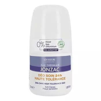 Eau thermale 24h care шариковый дезодорант с высокой переносимостью Jonzac, 50 мл
