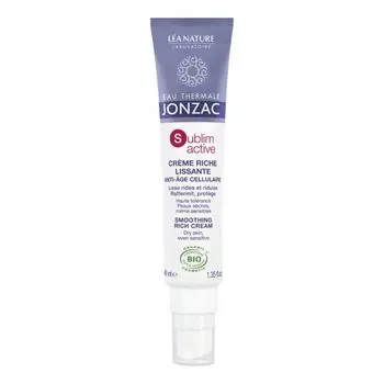 Eau thermale сублимационный антивозрастной разглаживающий насыщенный крем для лица Jonzac, 40 мл
